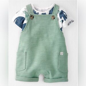 Little Planet Shortall Outfit- Size 3M